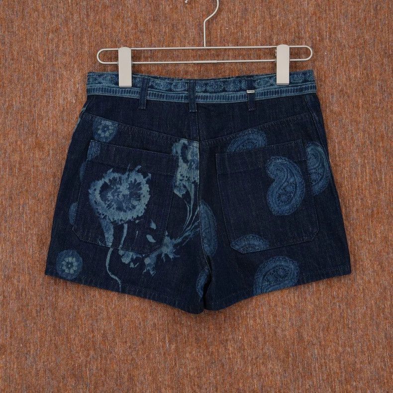 Dior Dior Floral Denim Shorts for Women-2506 Size 33" - 2 Thumbnail