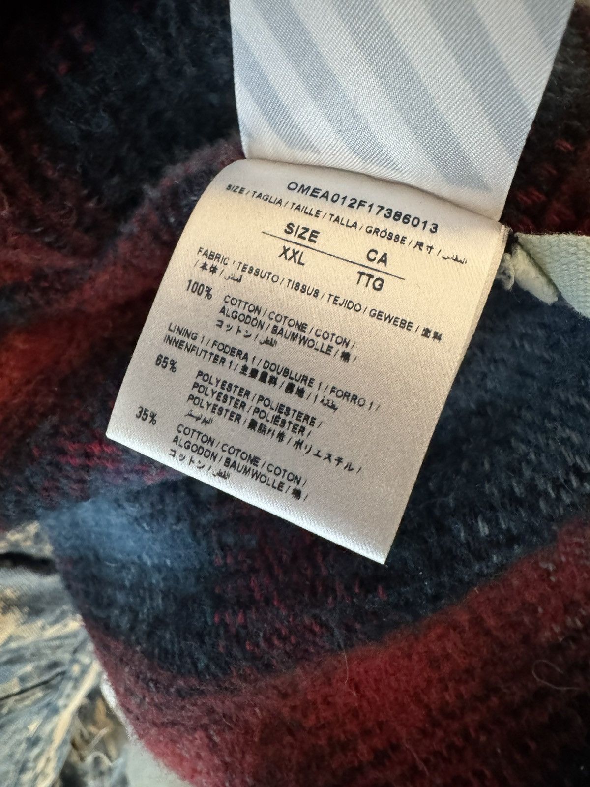 Off-White Off White Denim Jacket Size US XXL / EU 58 / 5 - 4 Thumbnail