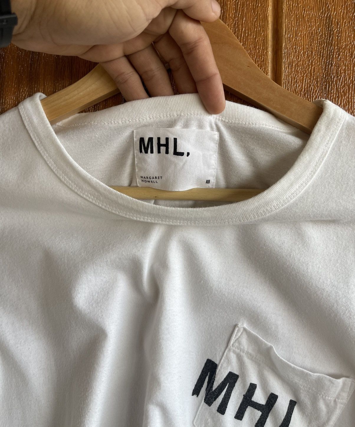 Margaret Howell Vintage’y2k🔥MARGARET HOWELL🔥Plain Pocket White Tshirt Size US M / EU 48-50 / 2 - 5 Thumbnail