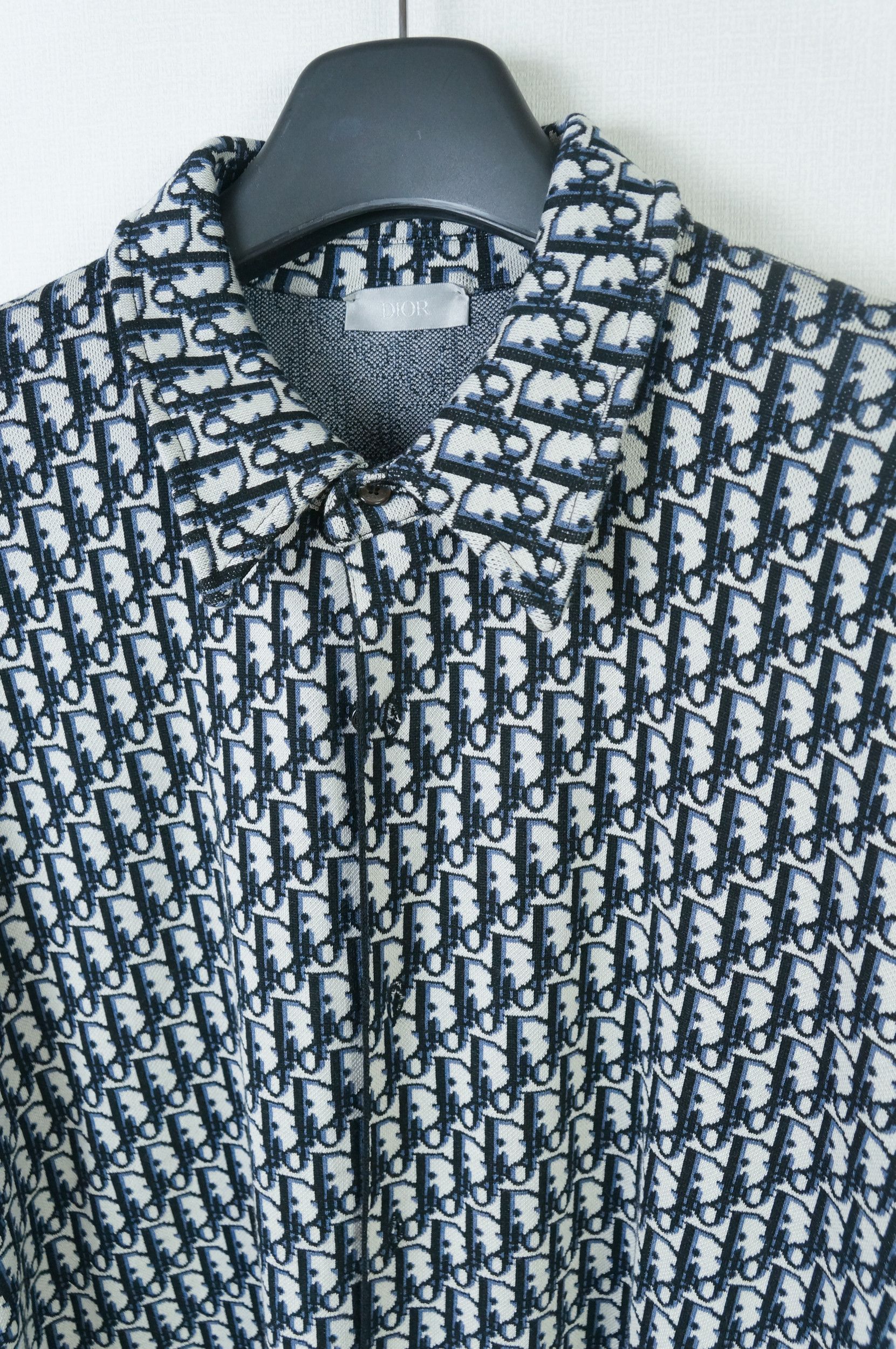 Dior Dior Oblique Monogram Shirt Long Sleeve Overshirt Size US XXL / EU 58 / 5 - 2 Thumbnail