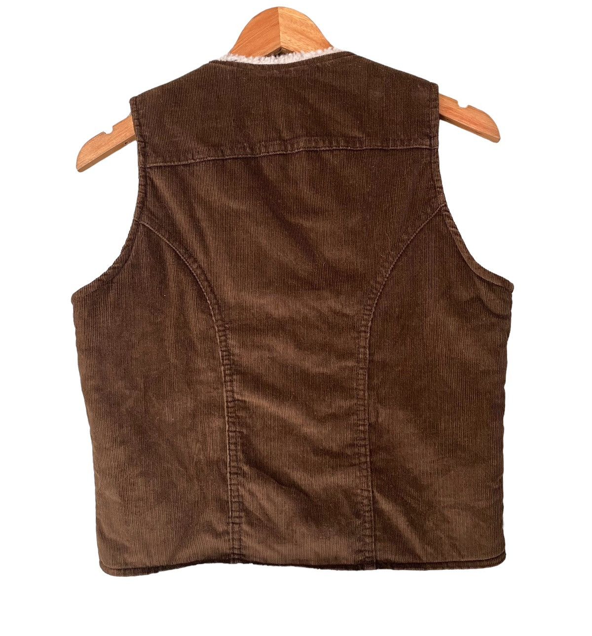 Designer × Vintage × Wrangler Vintage Coudroy Wrangler Vest Button Jacket Winter Size US XS / EU 42 / 0 - 5 Thumbnail