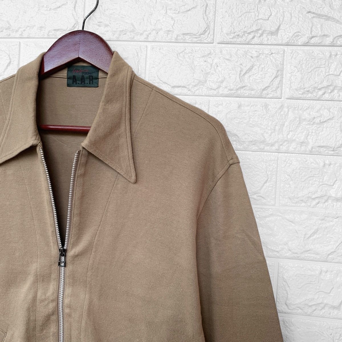 Yohji Yamamoto Yohji Yamamoto AAR Zipper Cotton Jacket Made In Japan Size US S / EU 44-46 / 1 - 6 Thumbnail