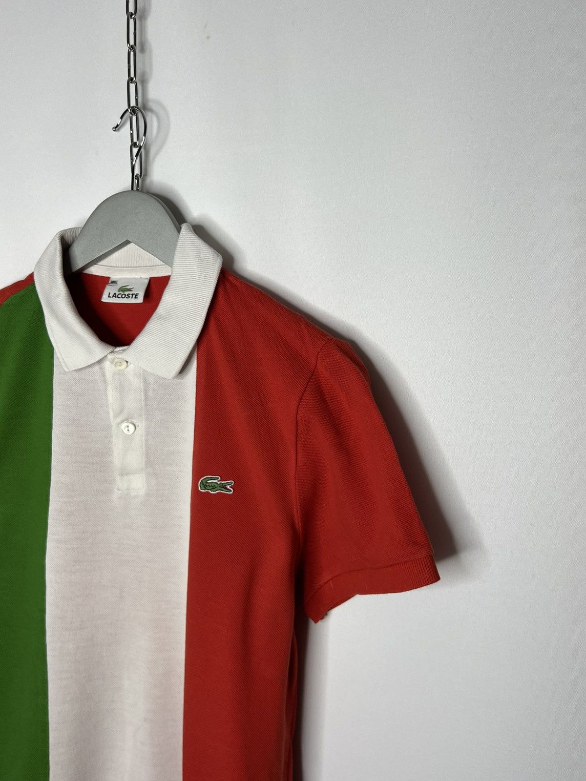 Lacoste Lacoste Luxury Striped Polo Shirt Tee Short Sleeve Size US S / EU 44-46 / 1 - 4 Thumbnail