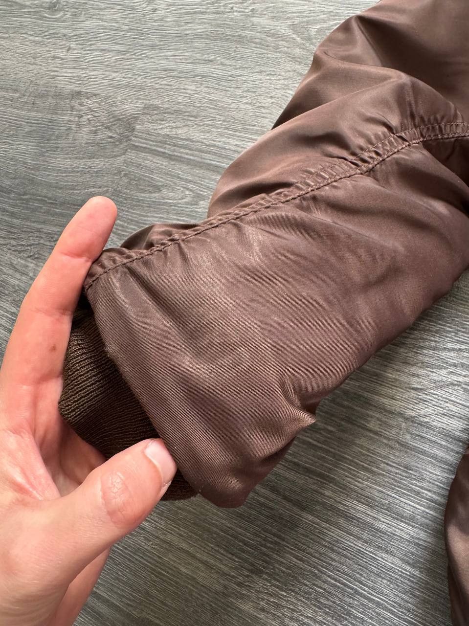 Japanese Brand Riot Riot Vintage Brown Bomber Jacket Ma 1 USAF Military Size US XL / EU 56 / 4 - 11 Thumbnail