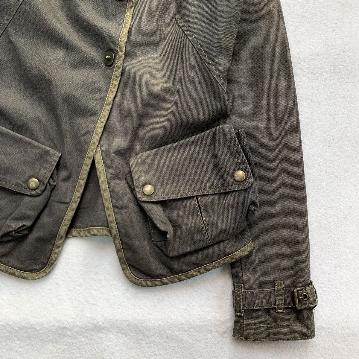 Le Grande Bleu (L.G.B.) L.G.B (Le Grand Bleu) Gas Mask Cargo Parachute Jacket Size US XS / EU 42 / 0 - 4 Thumbnail