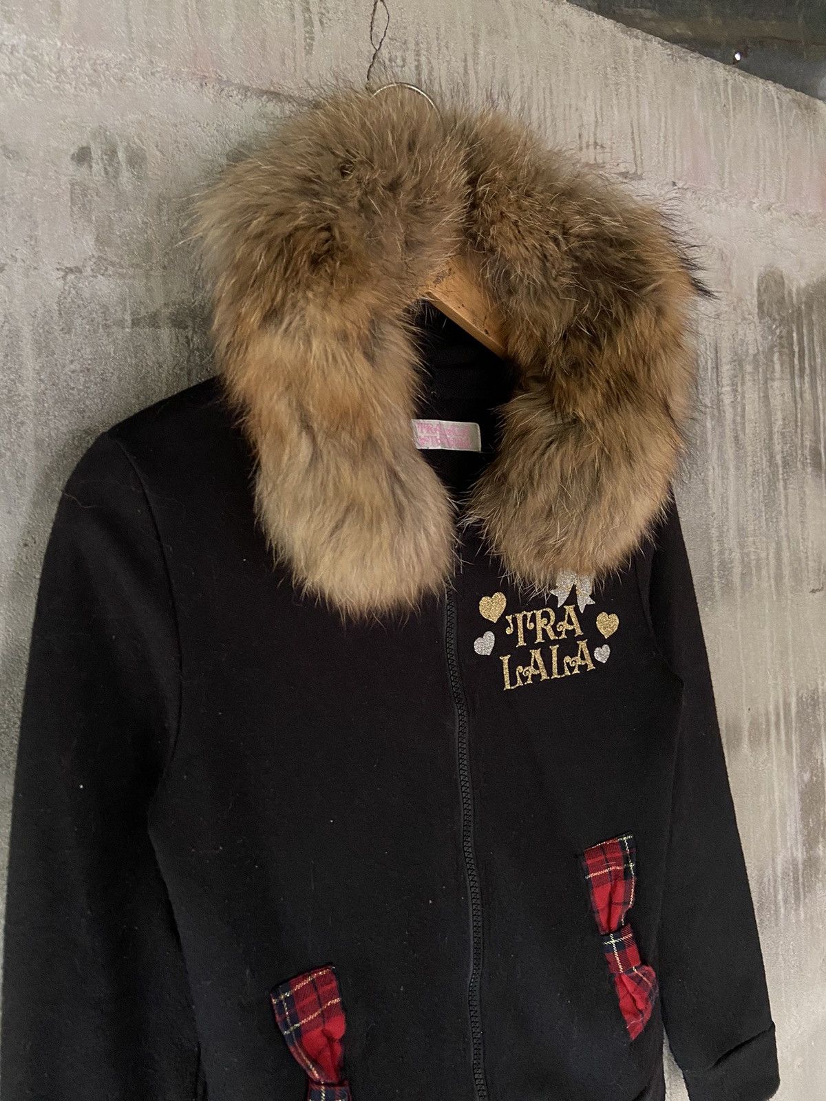 Hysteric Glamour × If Six Was Nine × Japanese Brand TRALALA GIRL LIKE OF STYLE FUR ZIP HOODIE Size US XS / EU 42 / 0 - 4 Thumbnail