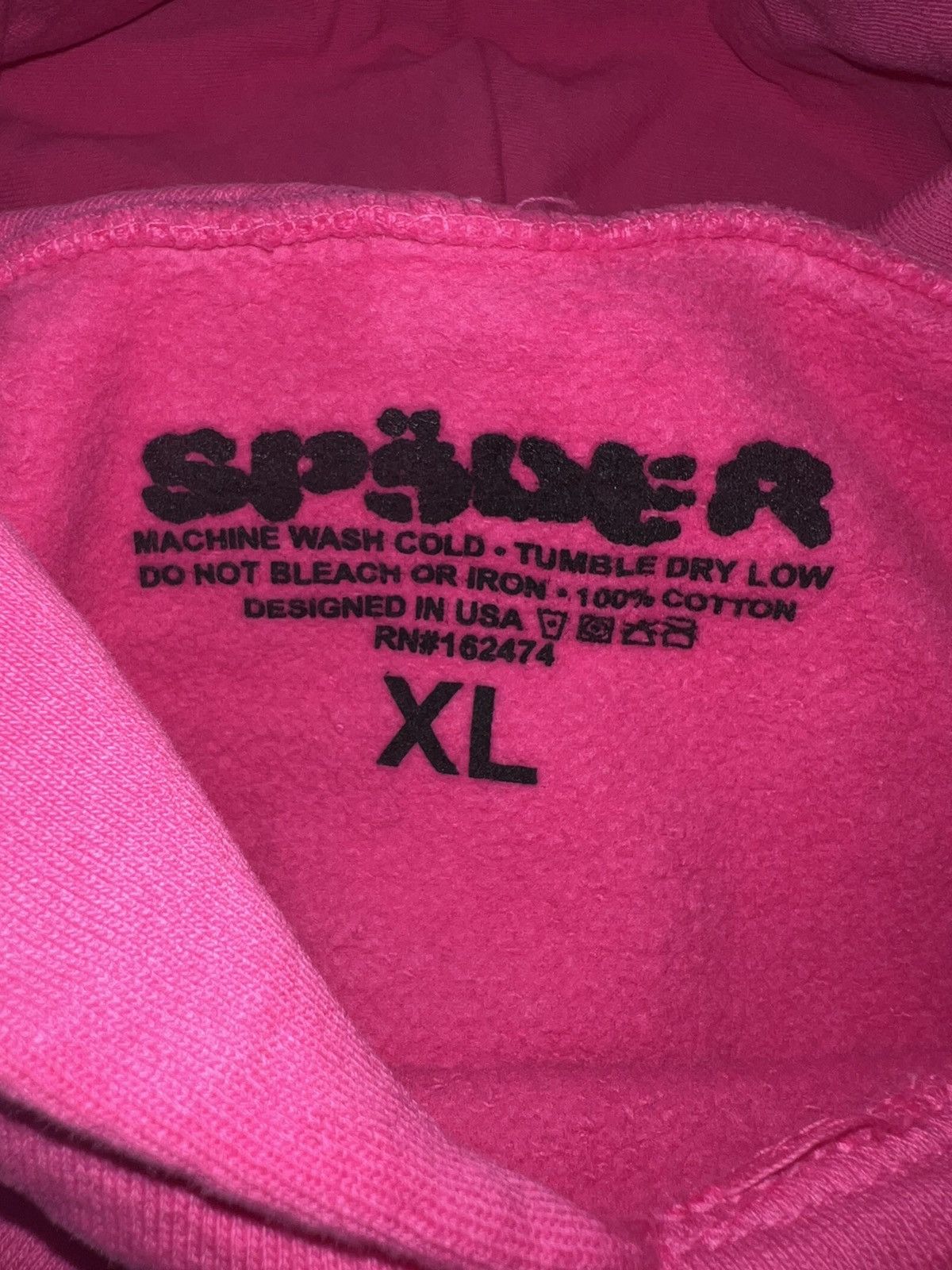 Sp5der Sp5der P*nk Hoodie Size US XL / EU 56 / 4 - 4 Thumbnail