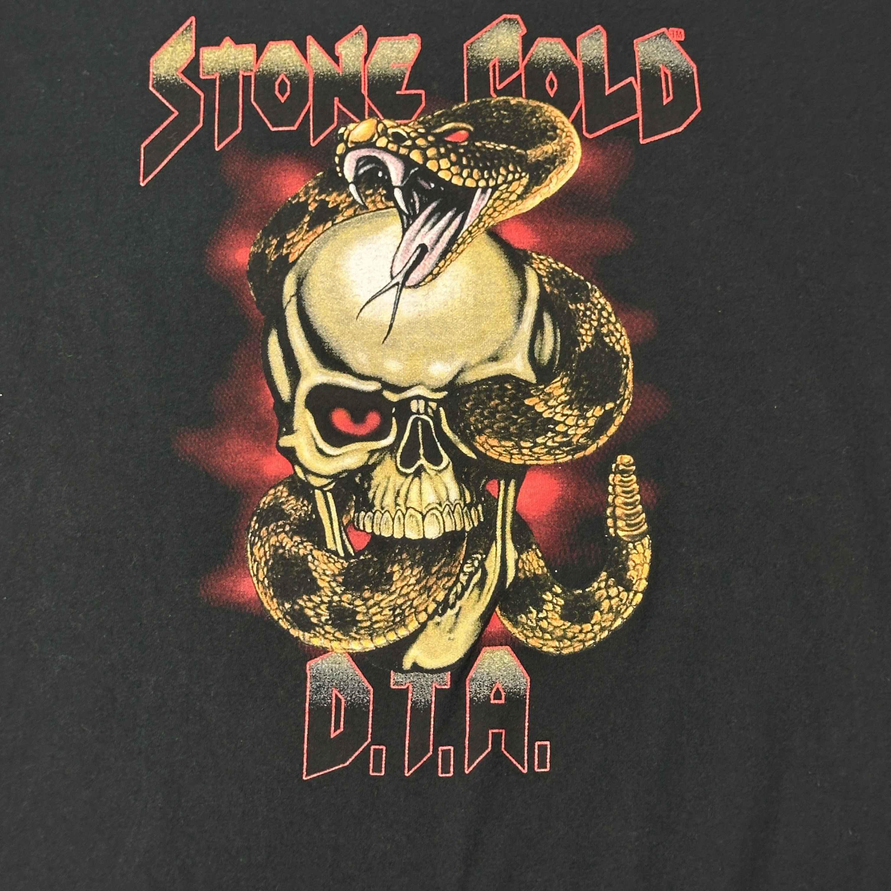 WWF Vintage WWF Stone Cold Skull & Snake Graphic T-Shirt Size Large Size US L / EU 52-54 / 3 - 2 Thumbnail
