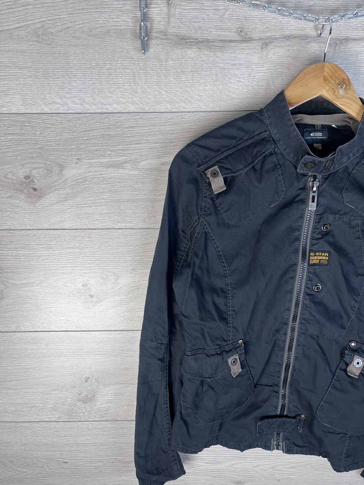 G-Star Women's jacket with many pockets G-Star Raw size m Size M / US 6-8 / IT 42-44 - 2 Thumbnail
