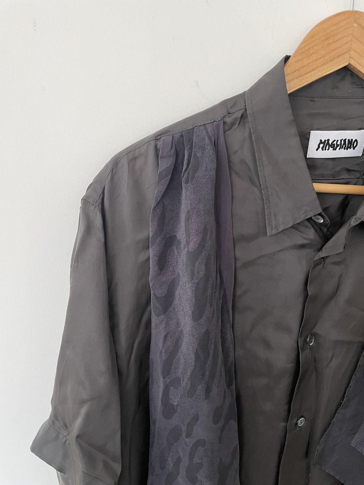 Magliano 24ss scarf decorated pareon surplus shirt Size US S / EU 44-46 / 1 - 5 Thumbnail