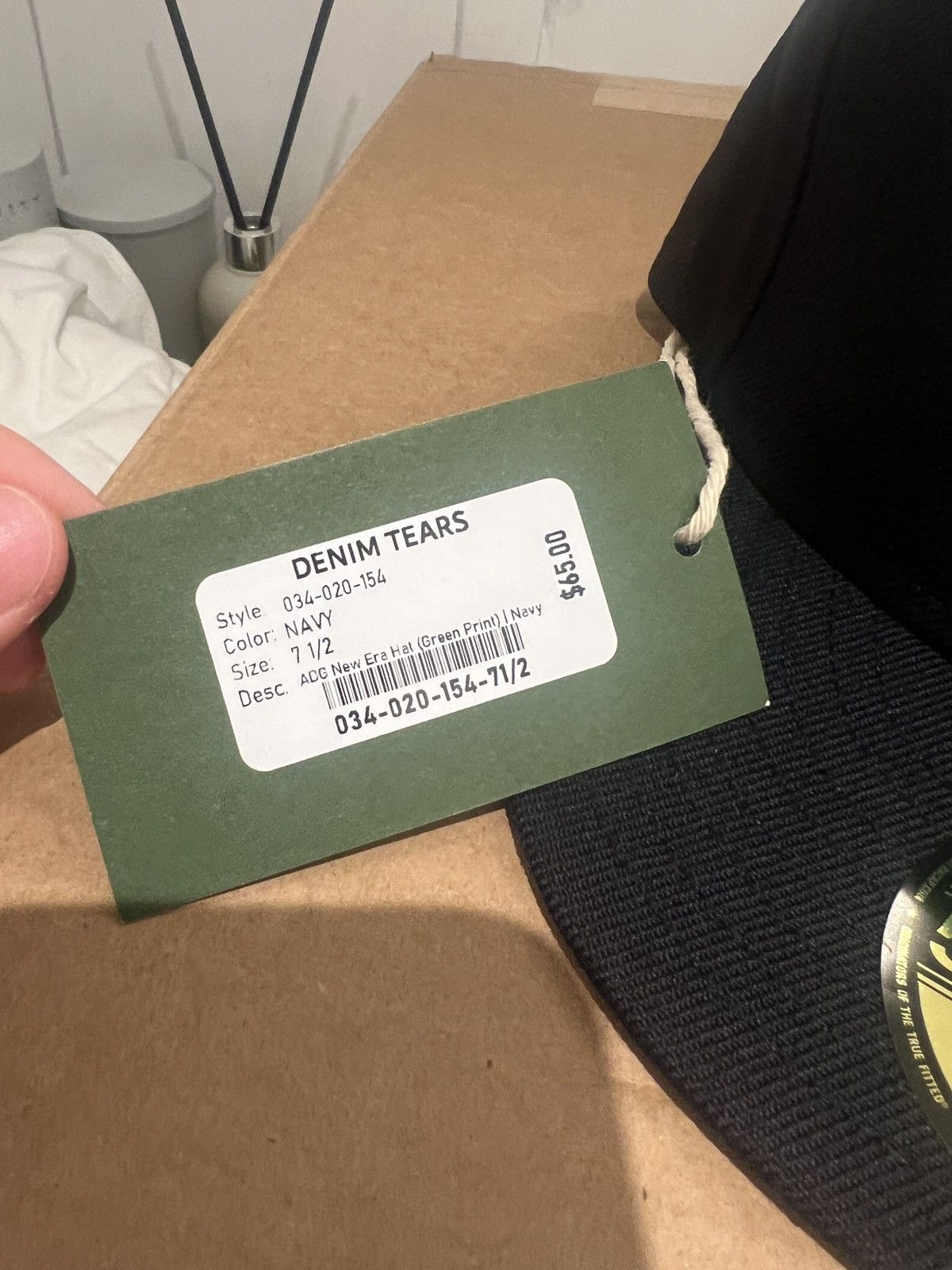 DENIM TEARS × New Era Denim Tears X New era fitted(Deadstock) Size ONE SIZE - 3 Thumbnail
