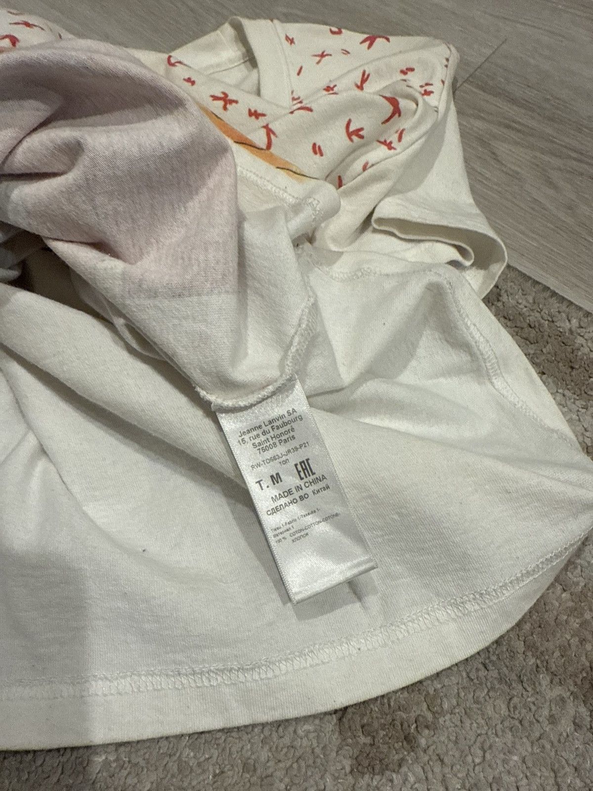 Lanvin s/s 2020 babar tee!! Size US S / EU 44-46 / 1 - 7 Thumbnail