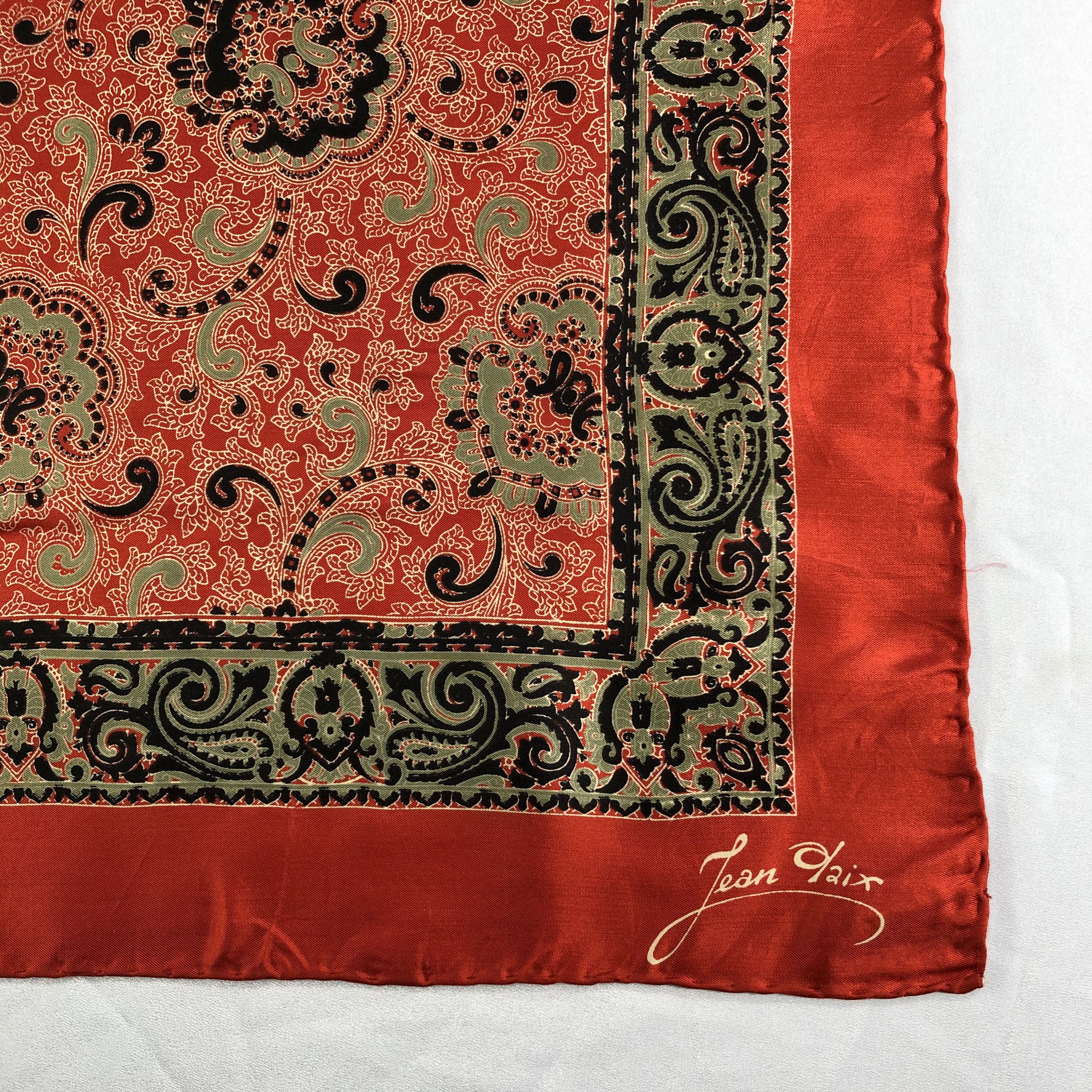 Vintage Vintage Silk Scarf Size ONE SIZE - 4 Thumbnail