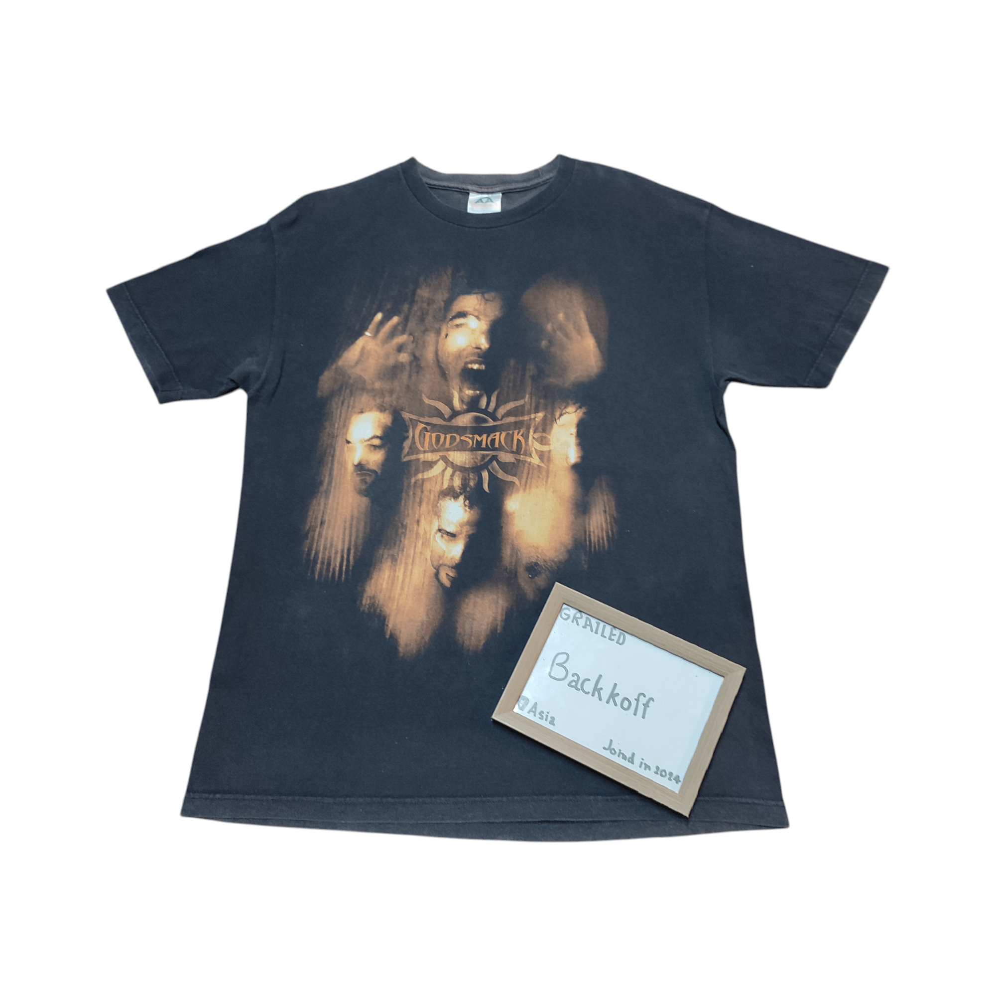 Band Tees × Vintage Vintage 2003 Godsmack Faceless Tour Tennessee River T-shirt Size US L / EU 52-54 / 3 - 1 Thumbnail