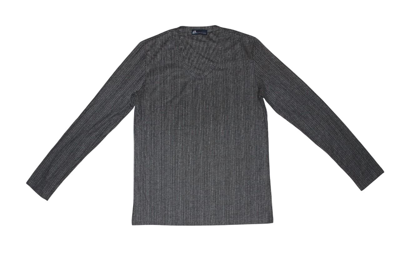 Tornado Mart ZerobyTORNADO MART Pleated Cardigan Longsleeve T-Shirt Size L / US 10 / IT 46 - 1 Thumbnail