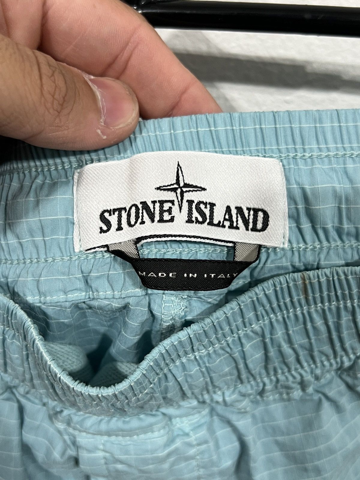 Stone Island Stolen Island Blue Nylon Short Size US 34 / EU 50 - 4 Thumbnail