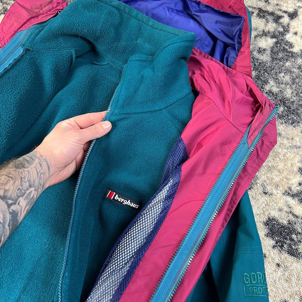 Berghaus Berghaus Gore-Tex Vintage Y2K 2 in 1 Fleece + Jacket Size M / US 6-8 / IT 42-44 - 8 Thumbnail