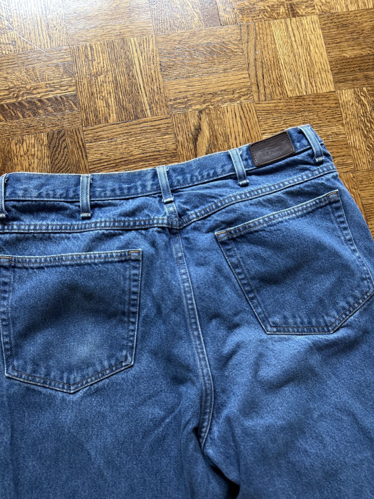 L.L. Bean Vintage L.L. Bean Classic Fit Denim Jeans Size US 37 - 6 Thumbnail