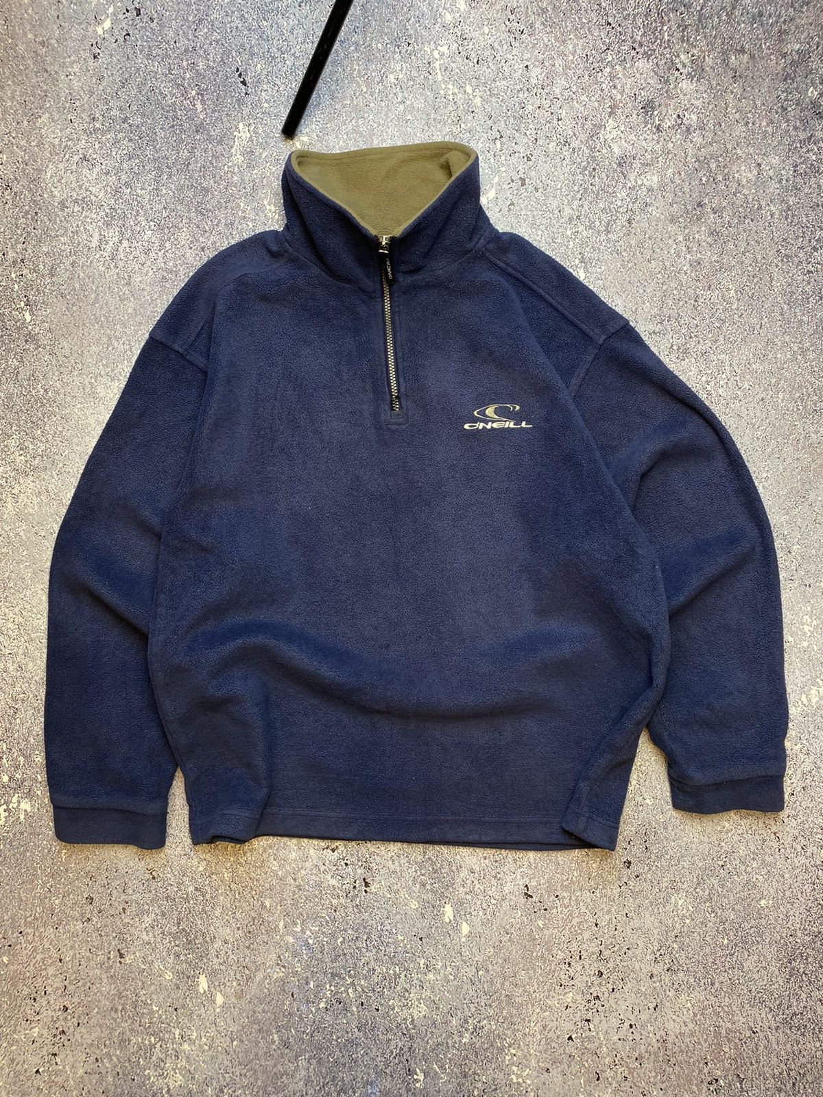 O'Neill × Vintage 💥CRAZY SURF STYLE ONEILL BIG LOGO FLEECE Size US L / EU 52-54 / 3 - 10 Thumbnail
