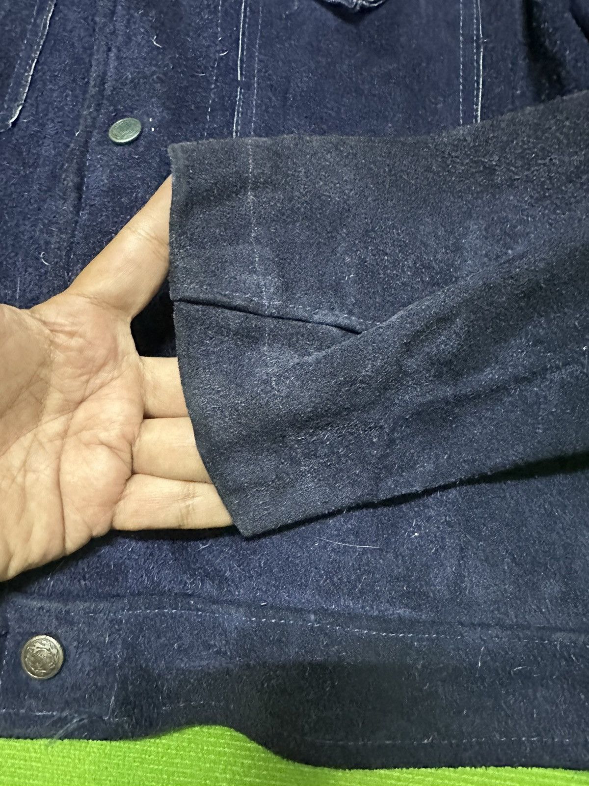 Golden Bear Vtg 70s Golden bear type 3 suede leather jacket Size US M / EU 48-50 / 2 - 5 Thumbnail