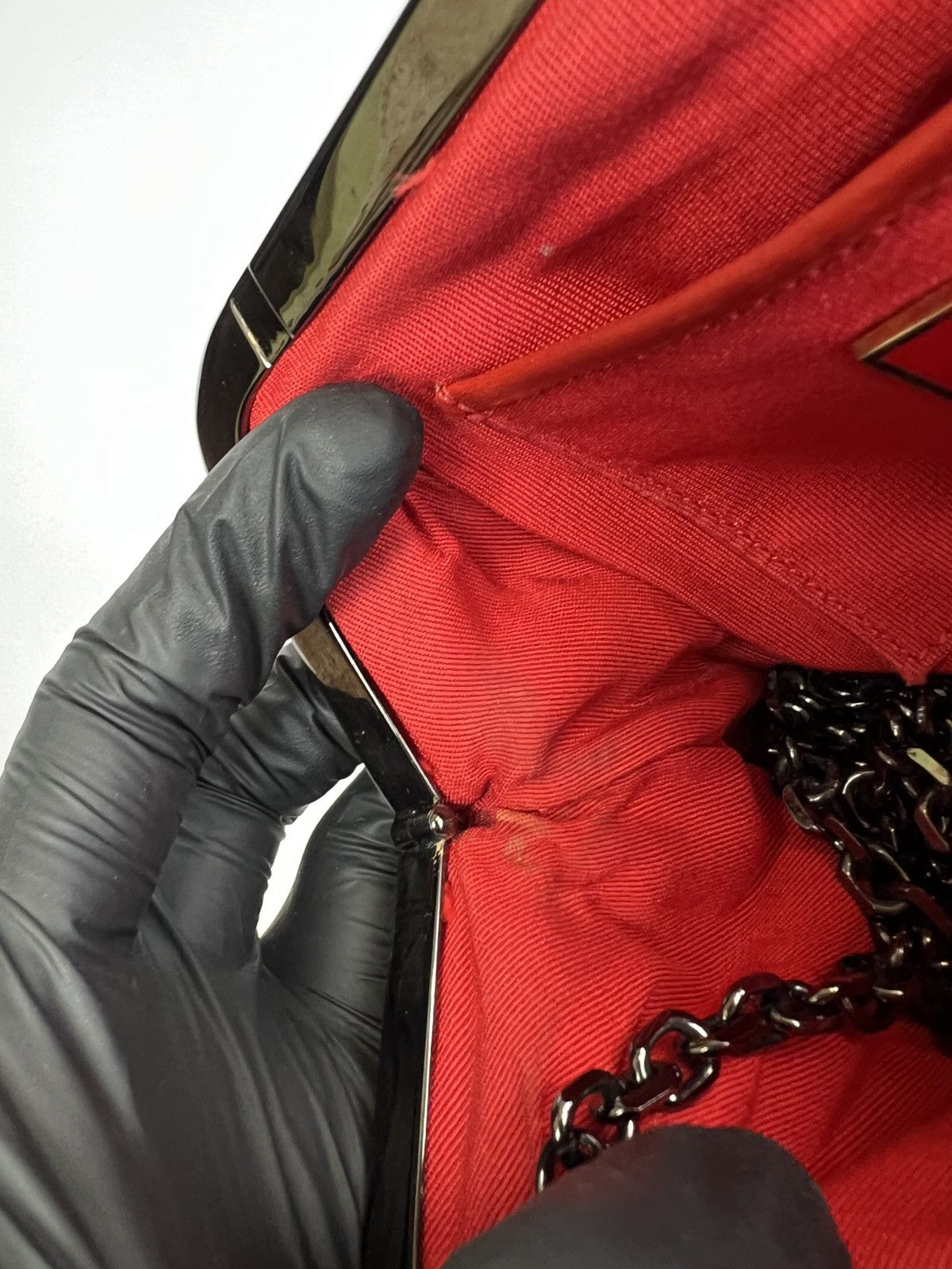 Christian Louboutin Christian Louboutin Clutch Italy Suede bag Size ONE SIZE - 13 Thumbnail