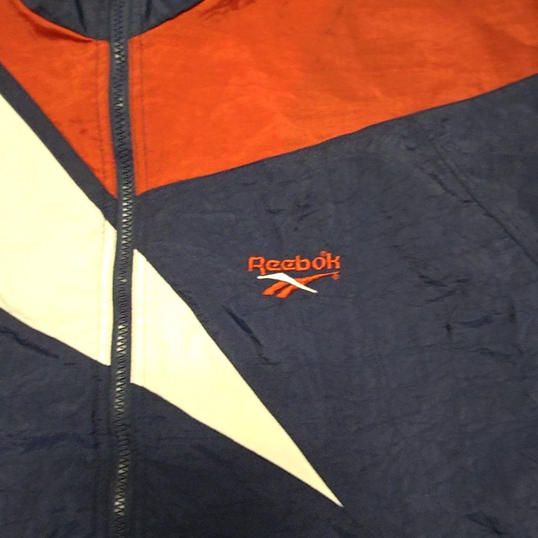 Reebok Vintage Reebok Windbreaker Shawn Kemp Kamikaze Blue L Size US L / EU 52-54 / 3 - 5 Thumbnail