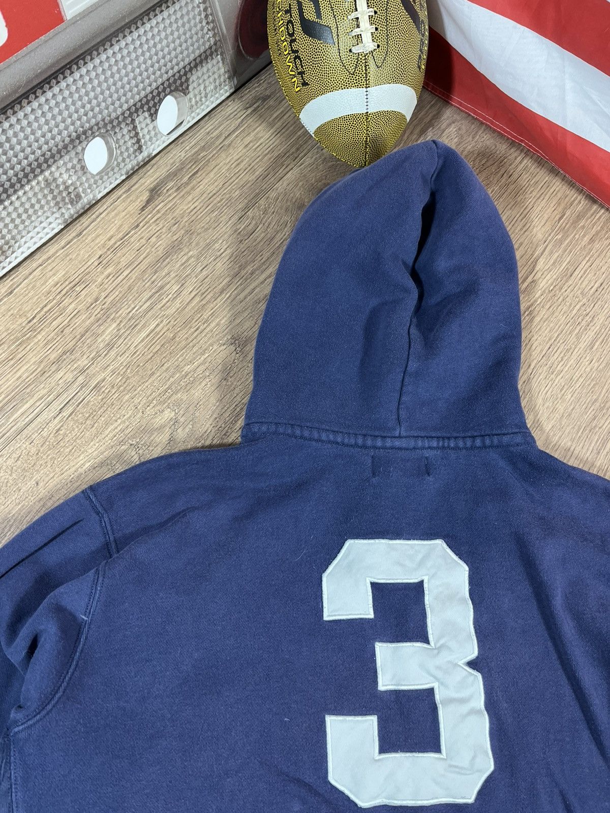 Polo Ralph Lauren Vintage Polo Ralph Lauren Distressed Hoodie Big Logo 🐎 Size US XXL / EU 58 / 5 - 19 Thumbnail