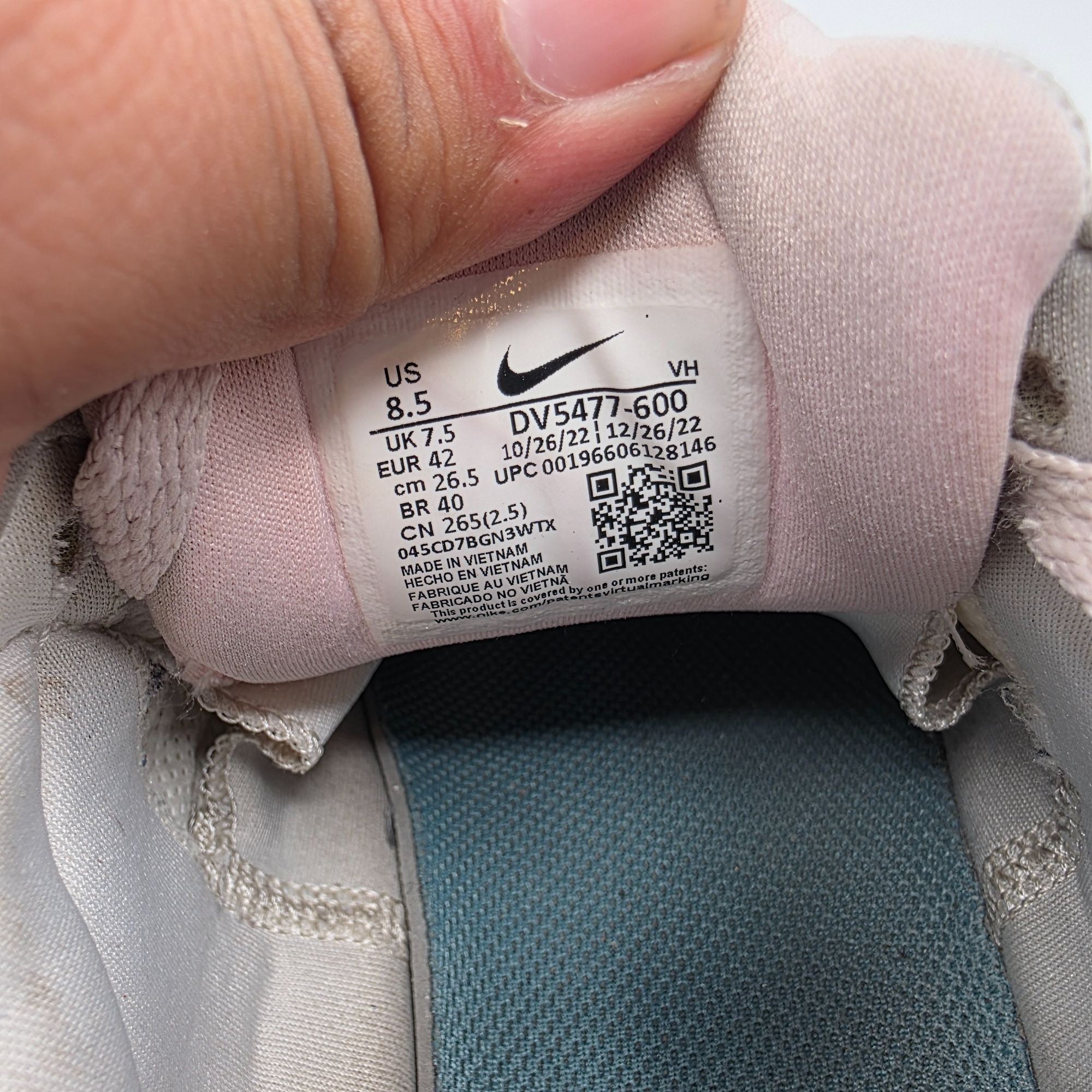 Nike Nike SB Force 58 Pink Bloom Teal Gum Mens Size 8.5 Skateboar Size US 8.5 / EU 41-42 - 5 Thumbnail