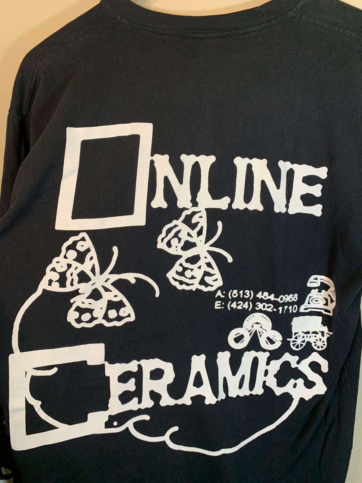 Designer × Online Ceramics *RARE* Online Ceramics Dancing Skeleton Art AOP T-Shirt - L Size US L / EU 52-54 / 3 - 4 Thumbnail