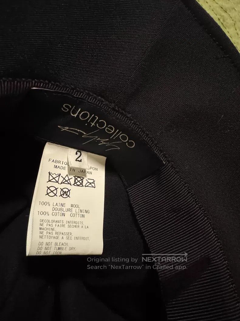 Yohji Yamamoto Yohji Yamamoto Qingshan Store Limited Witch Hat Size ONE SIZE - 6 Thumbnail