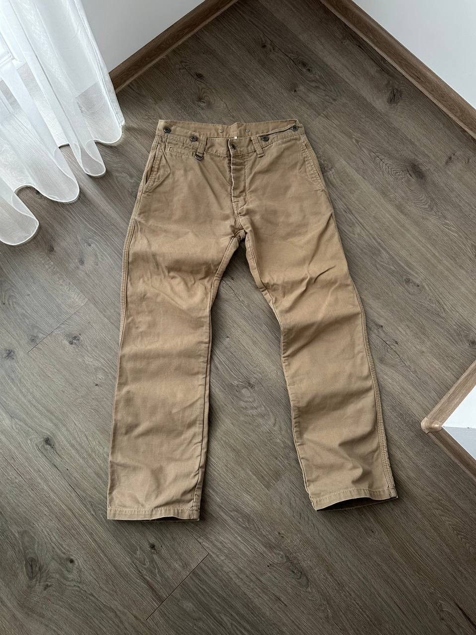 Japanese Brand × Pike Brothers × Vintage Vintage Pike Brother Brown Hunting Denim Pants Size US 32 / EU 48 - 5 Thumbnail
