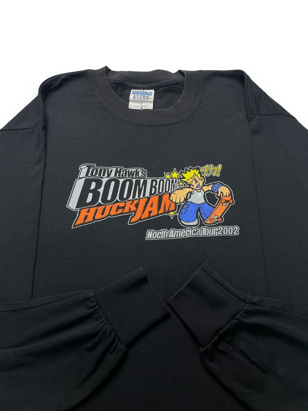 Band Tees × Tony Hawk × Vintage Vintage Tony Hawk Boom Boom Huckjam Tour Size US L / EU 52-54 / 3 - 3 Thumbnail