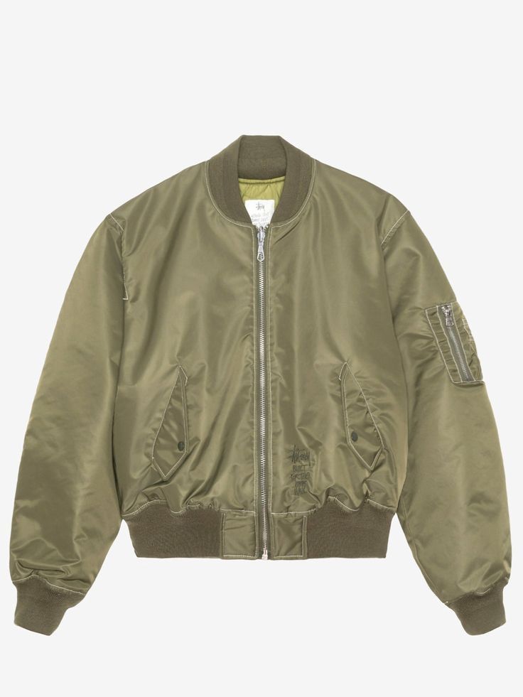 Stussy Stussy Reversible Built Bomber Jacket Size US M / EU 48-50 / 2 - 1 Thumbnail