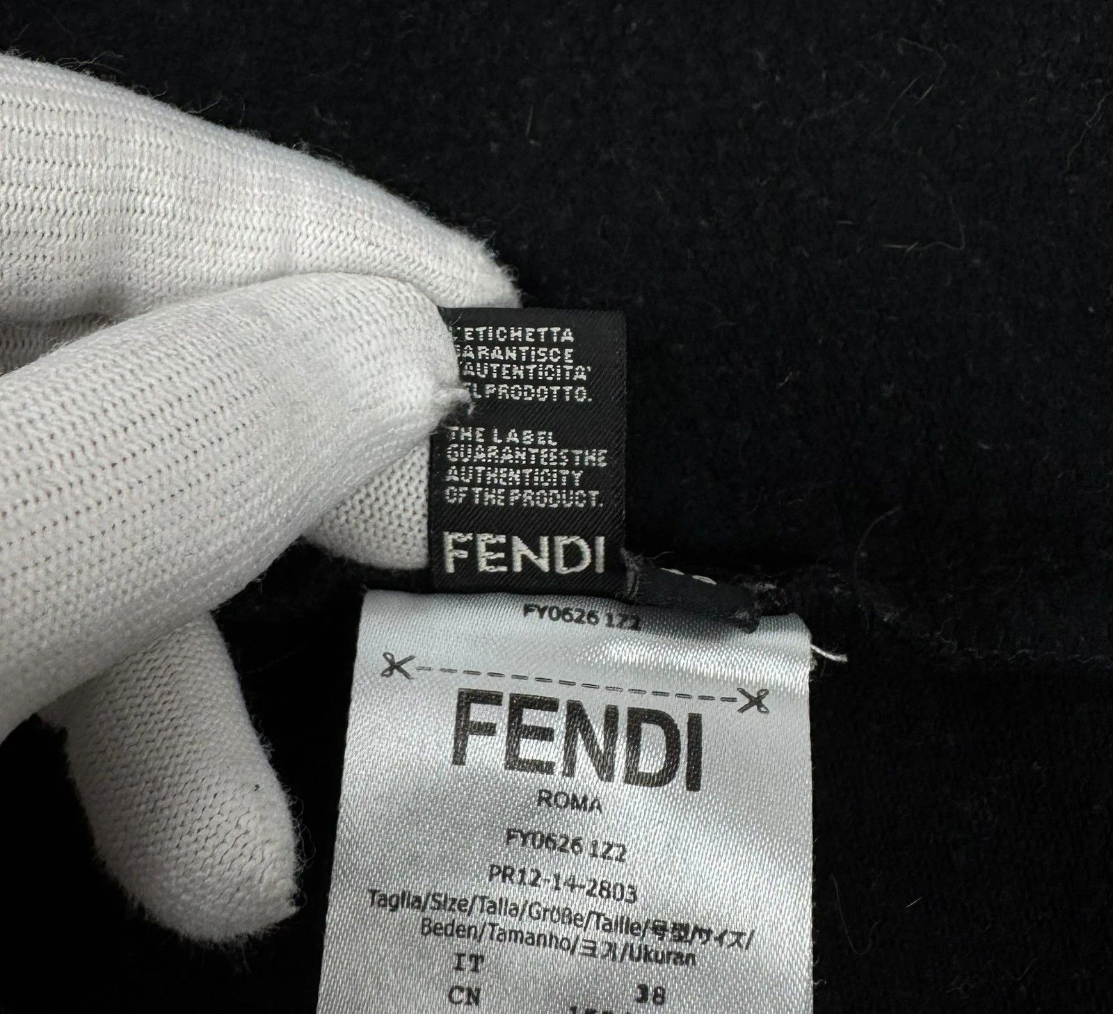 Fendi Fendi Sweatshirt Embroidered size 38 Size XS / US 0-2 / IT 36-38 - 15 Thumbnail