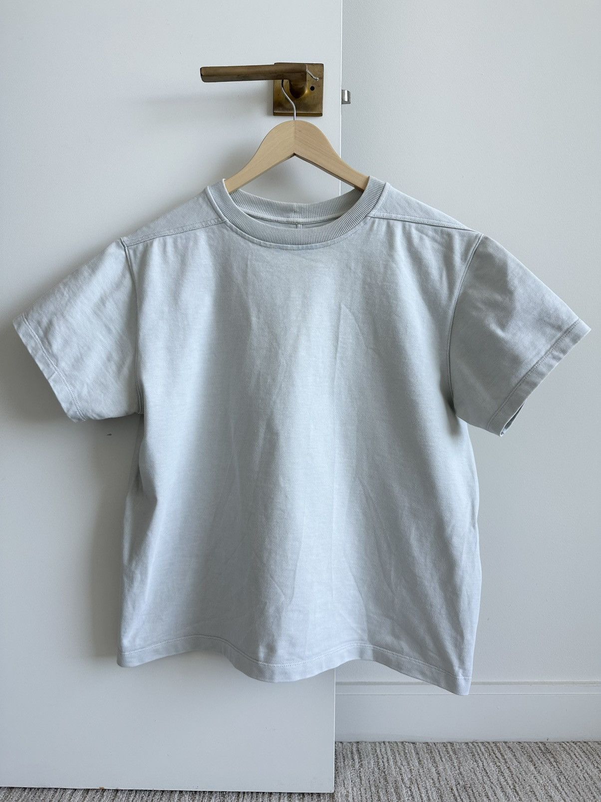 Rick Owens Rick Owens “Oyster” Heavy Knit Tee Size US L / EU 52-54 / 3 - 1 Thumbnail