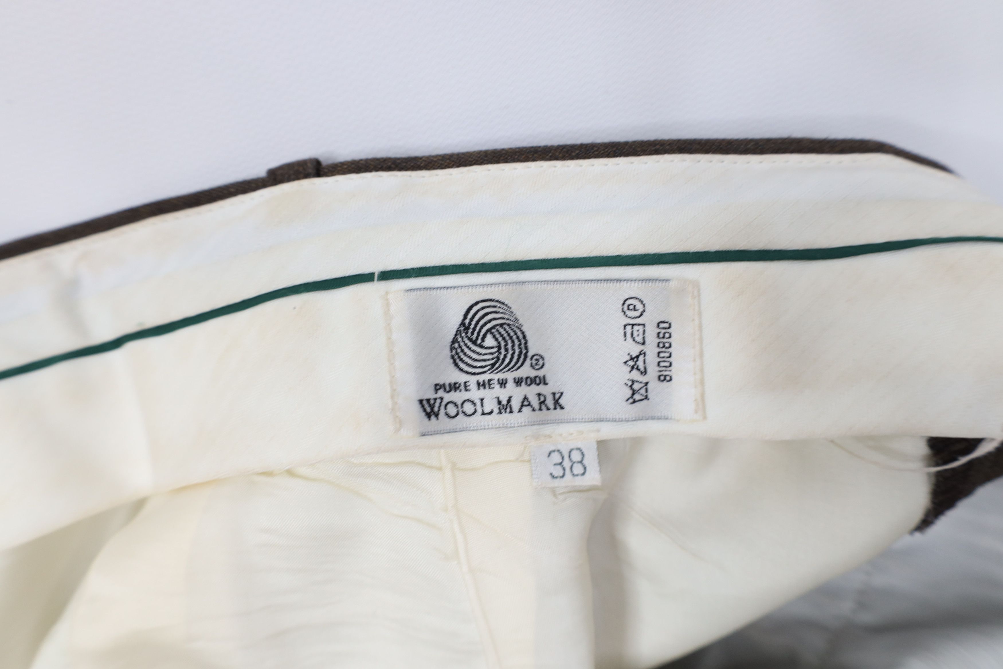 Vintage Vintage 90s Streetwear Wide Leg Chino Pants Heather Brown Size US 38 / EU 54 - 8 Thumbnail