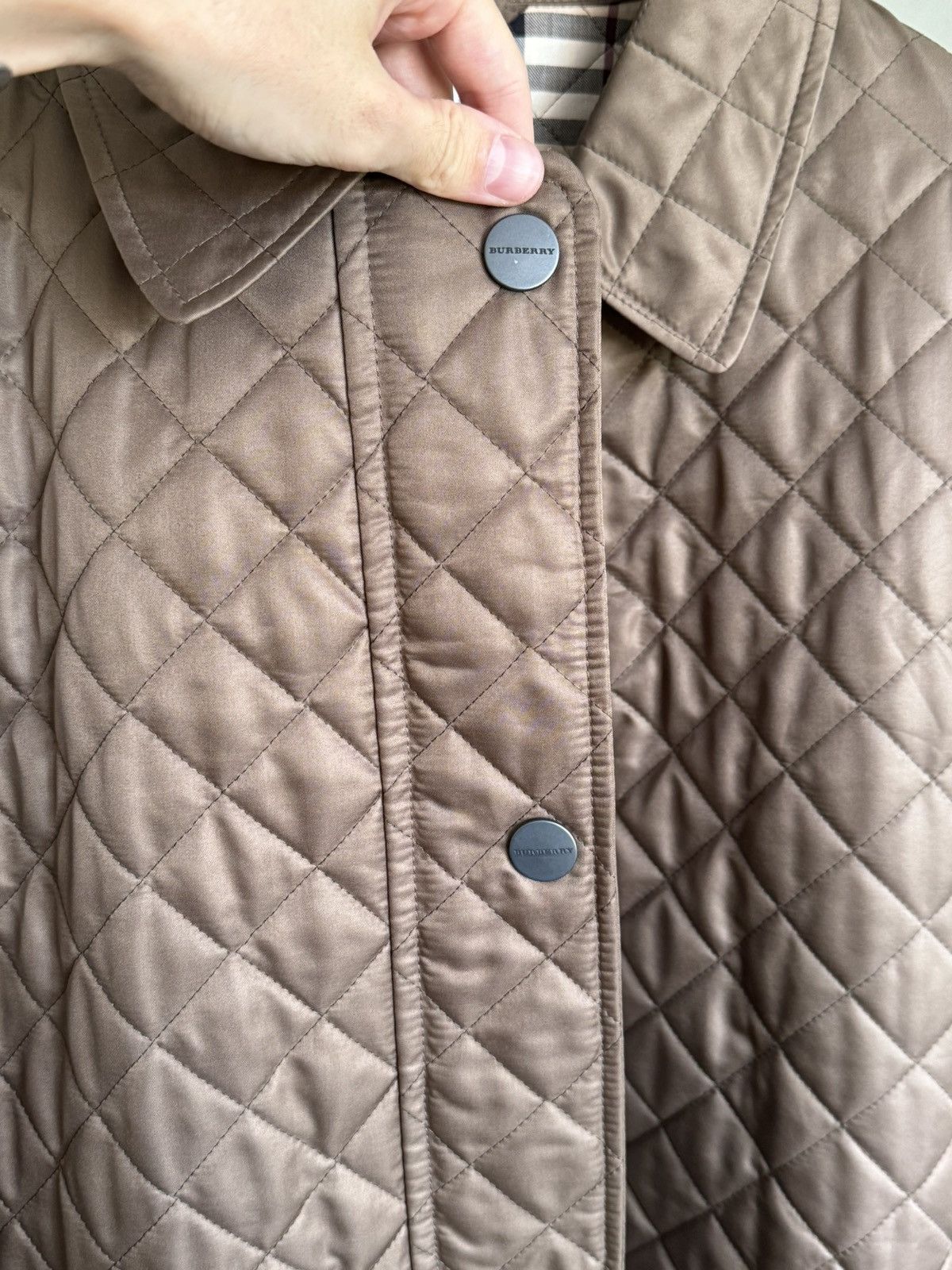 Burberry × Vintage Burberry quilted jacket Size XL / US 12-14 / IT 48-50 - 12 Thumbnail