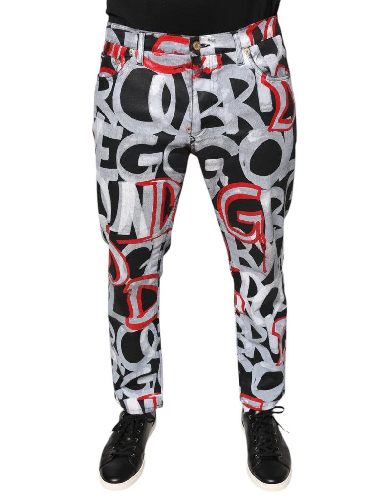 Dolce & Gabbana o1y0125 5-Pocket Pant in Multicolor Size US 30 / EU 46 - 1 Thumbnail