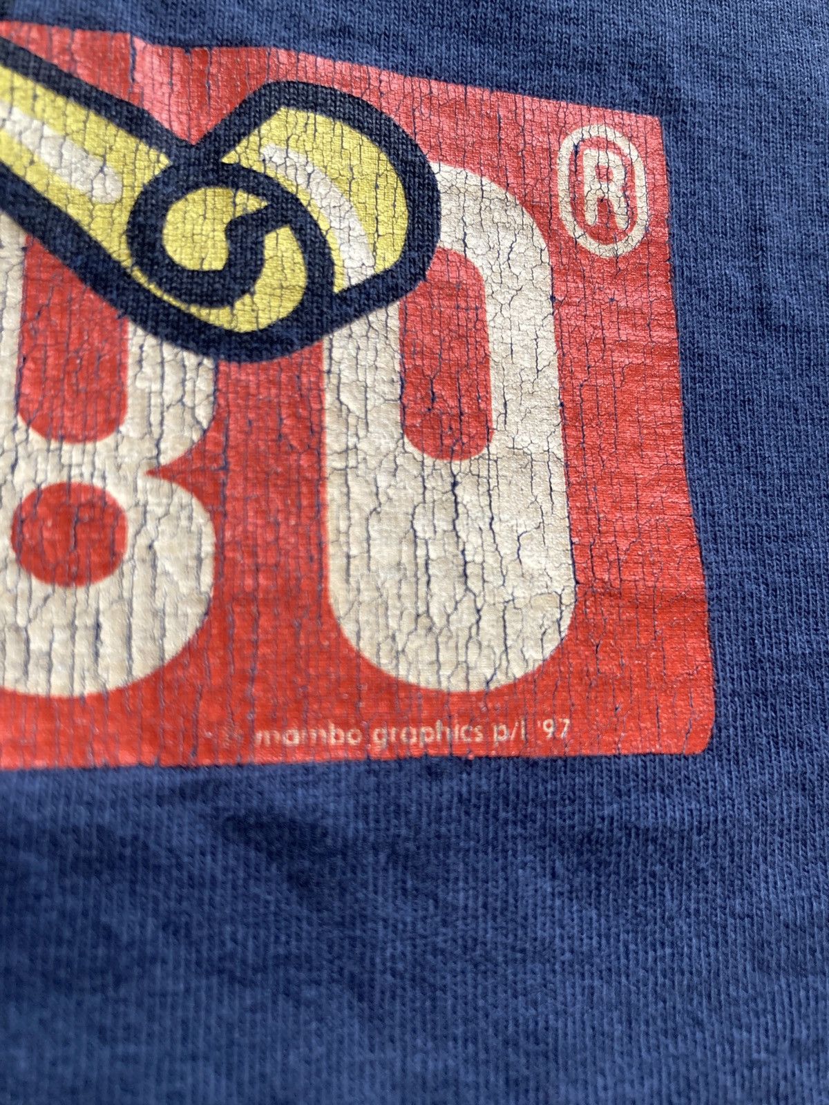 Mambo Mambo Vintage 1997 Tee act global drink local Size US M / EU 48-50 / 2 - 12 Thumbnail