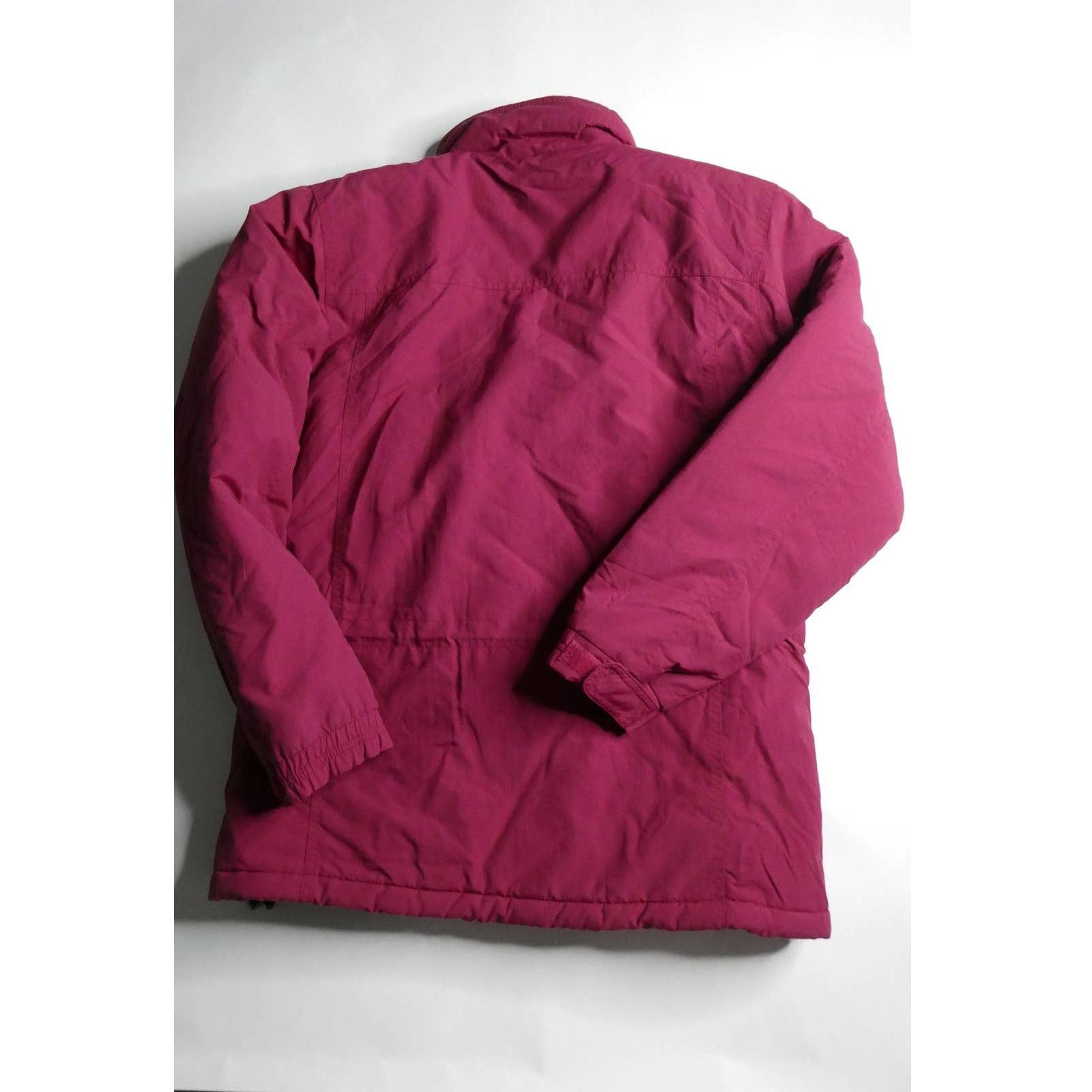 L.L. Bean LL Bean heavy winter coat, lined, size: small, color: wine Size S / US 4 / IT 40 - 2 Thumbnail