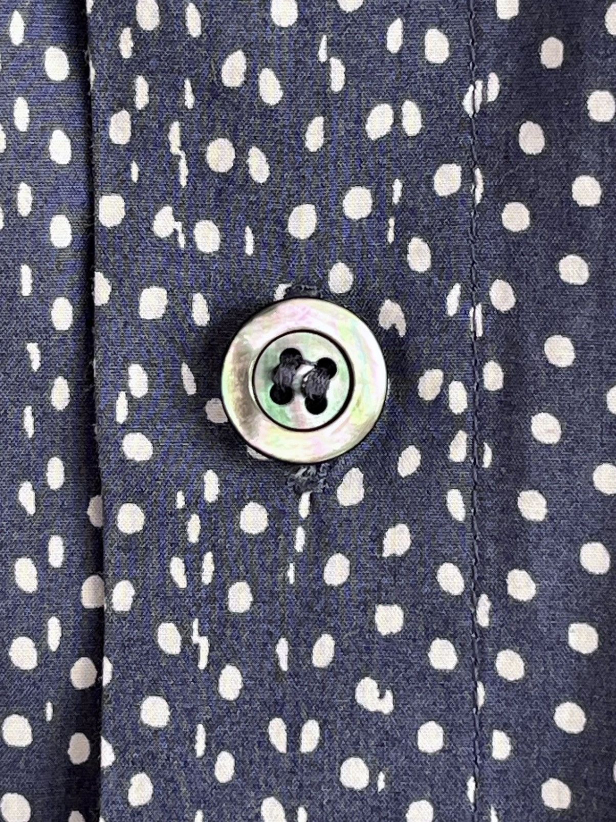 A.P.C. Runway A.P.C SS19 short-sleeved polka dot short sleeve shirt Size US M / EU 48-50 / 2 - 7 Thumbnail