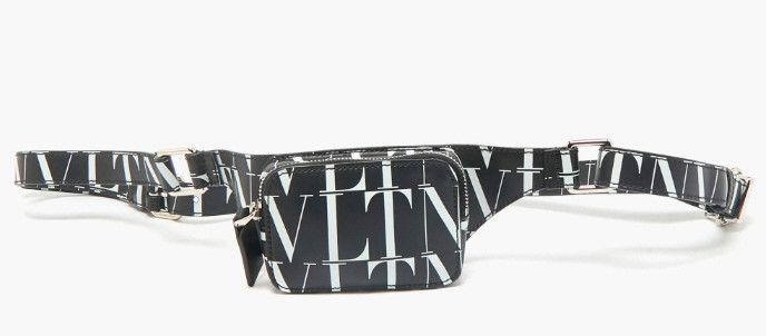 Valentino VALENTINO Leather VLTN Waist Belt Bag Size ONE SIZE - 1 Thumbnail