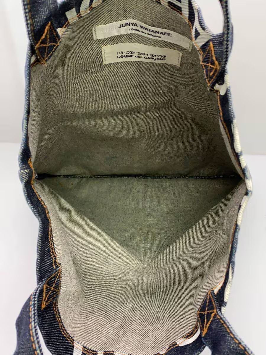 Junya Watanabe Comme Des Garcons Denim Tote Bag Corso Como Size ONE SIZE - 5 Thumbnail