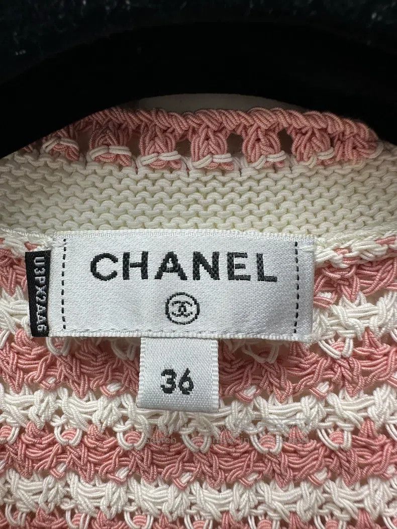 Chanel Chanel 22 Spring and Summer Preview Series Pink and White Size XS / US 0-2 / IT 36-38 - 3 Thumbnail