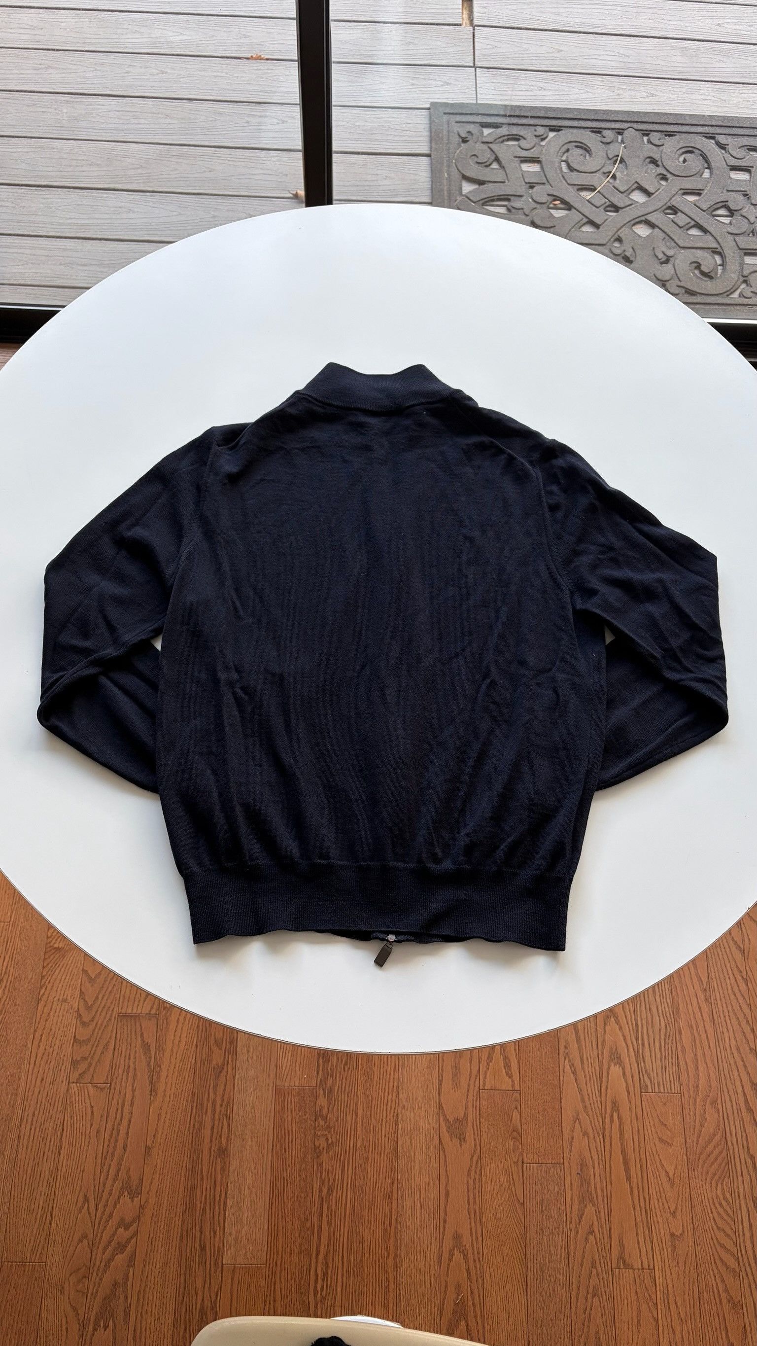 Canali Canali Wool Full Zip Sweater Size US M / EU 48-50 / 2 - 6 Thumbnail