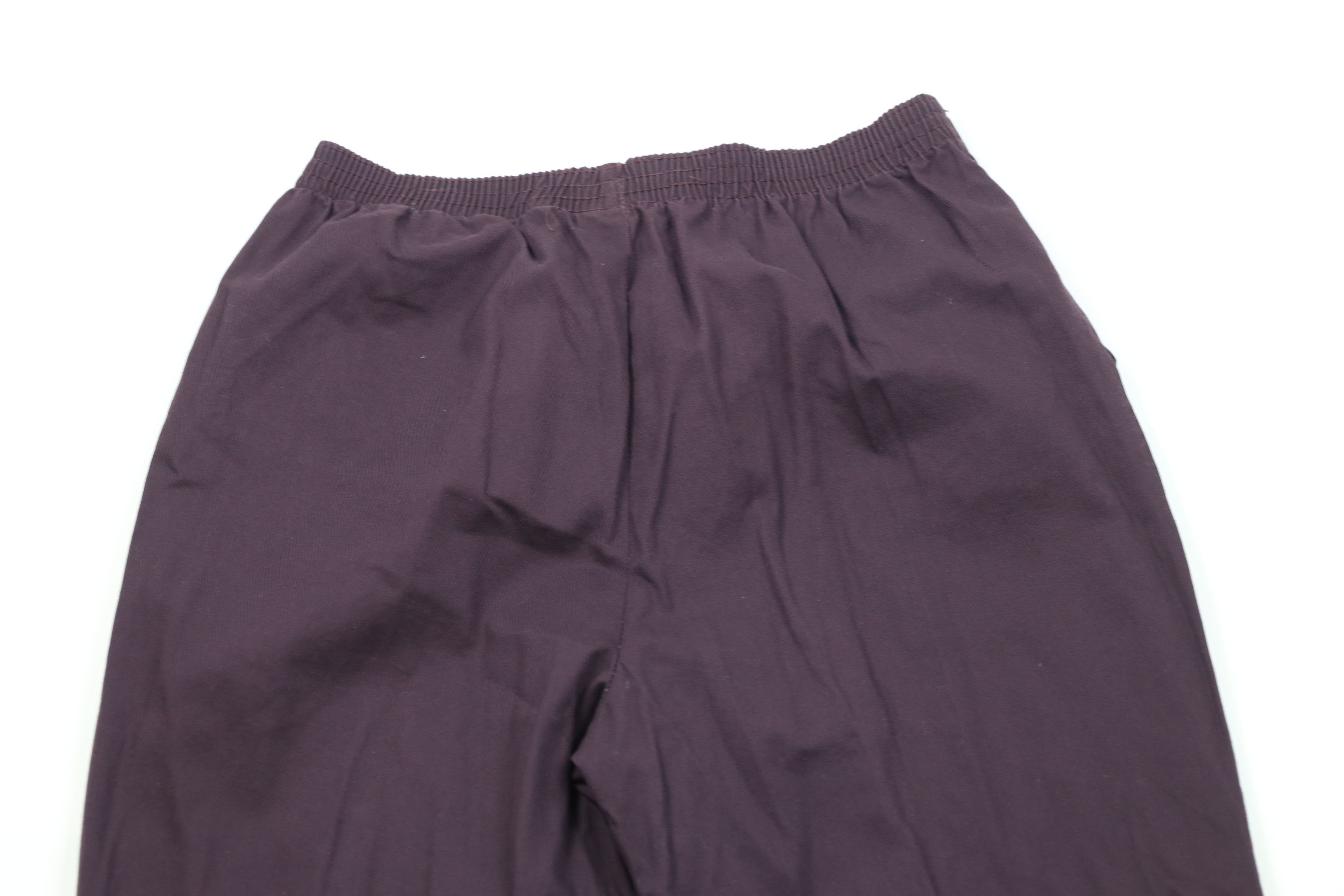 Vintage Vintage 90s Streetwear Tapered Leg Pants Eggplant Purple Size 40" / US 18 - 10 Thumbnail