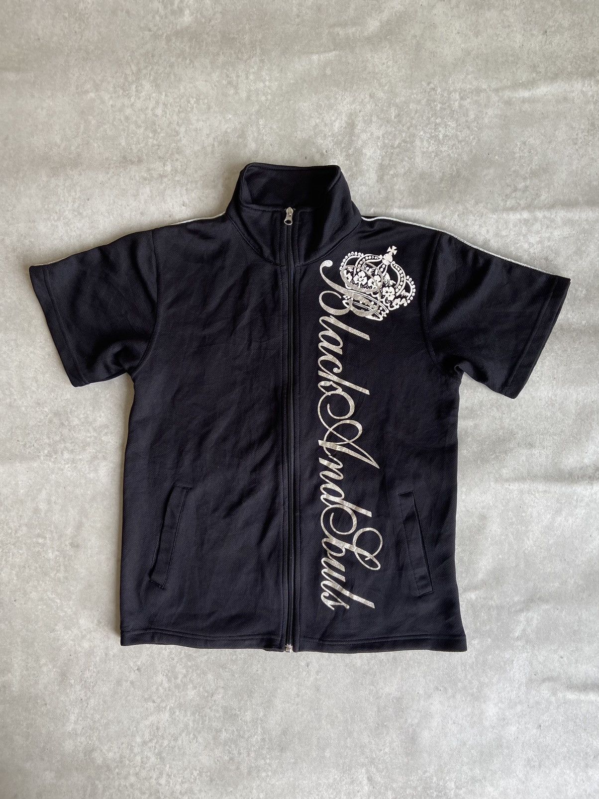If Six Was Nine × Japanese Brand × Le Grande Bleu (L.G.B.) Black And Buls Chrome Logo Japanese Short Tracktop Size US M / EU 48-50 / 2 - 1 Thumbnail