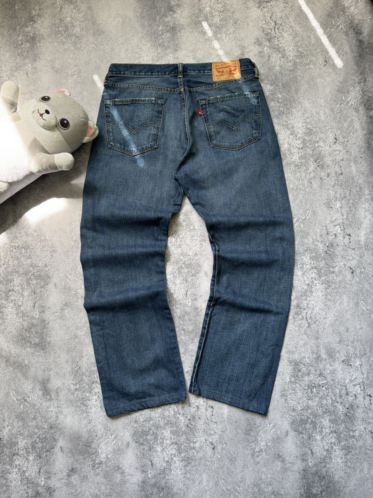 Levi's × Vintage Levis 501 Vintage Denim Jeans Size W34 L30 Size US 34 / EU 50 - 1 Thumbnail