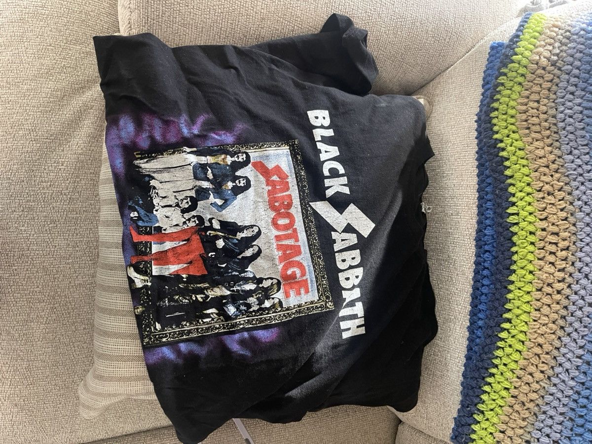 Vintage Black Sabbath Sabotage tee Size US XL / EU 56 / 4 - 2 Thumbnail