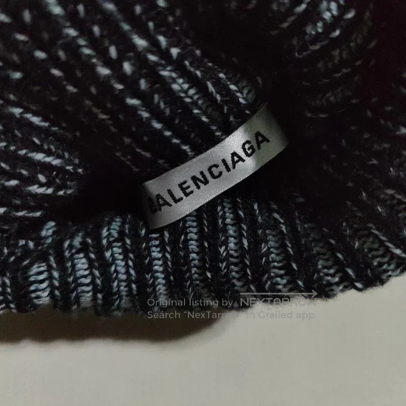 Balenciaga Balenciaga Three-layer Collage High-neck Sweater Size S / US 4 / IT 40 - 4 Thumbnail